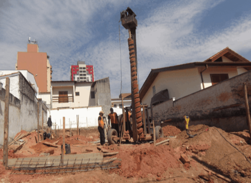 empresa de escavação com estaca strauss fundação de concreto em sorocaba